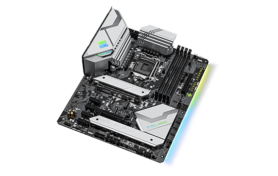 PLACA MÃE ASROCK Z590 STEEL LEGEND CHIPSET INTEL Z590 SOCKET 1200 ATX DDR4
